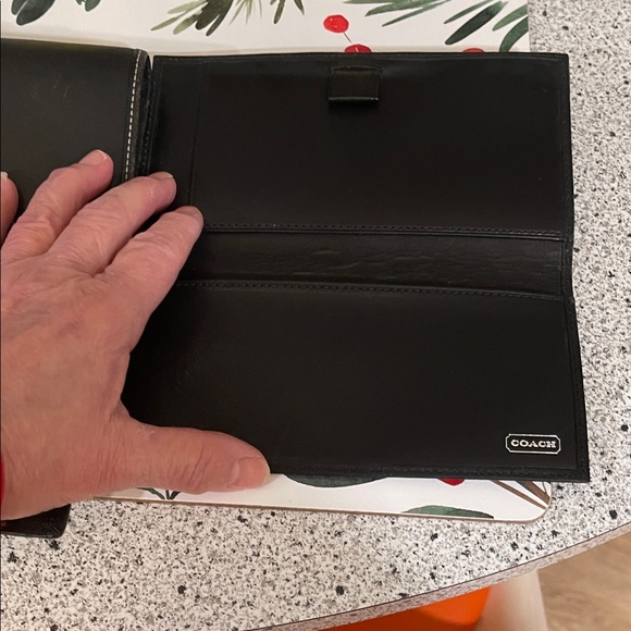 Coach Black Leather Clutch - Picture 10 of 13